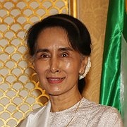 Aung San Suu Kyi är statskansler i Burma.