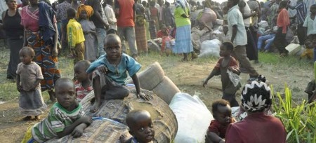 Tusentals kongoleser har de senaste månaderna flytt till Uganda för att undkomma strider i nordöstra Kongo.