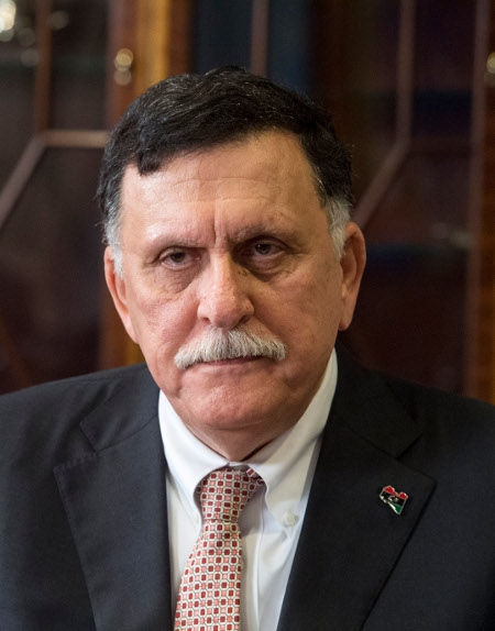 Fayez al-Sarraj leder den libyska regering som erkänns av omvärlden. Regeringen har dock bara kontroll över delar av Libyen.