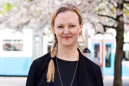 Amanda Jackson valdes på söndagen till ordförande för svenska Amnesty.