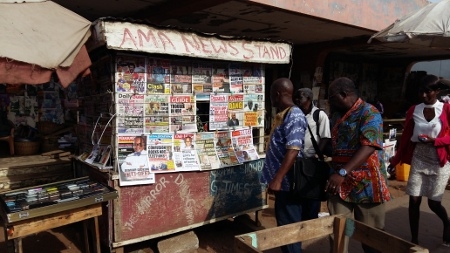 Presskulturen är levande i Ghana och landet anses ha de friaste medierna på den afrikanska kontinenten.