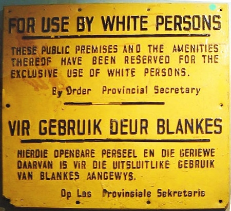 Under apartheid (1948-1994) i Sydafrika sattes rasåtskillnad i system.