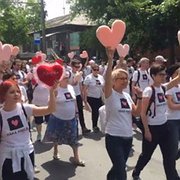 Prideparad i Chisinau i maj 2018.