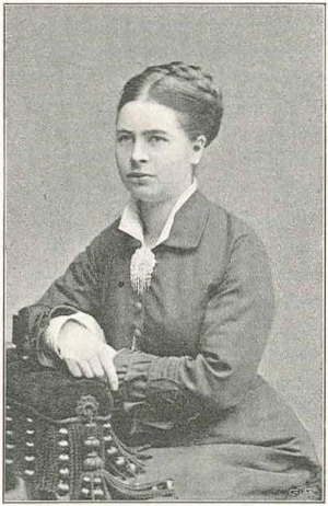 Karolina Widerström. Hon blev 1888 den första kvinnliga läkaren i Sverige. Hennes bok ”Kvinnohygien” utkom första gången 1899 och därefter i sju upplagor fram till 1932.