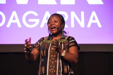 Sylvie Ndongmo leder IKFF:s sektion i Kamerun.