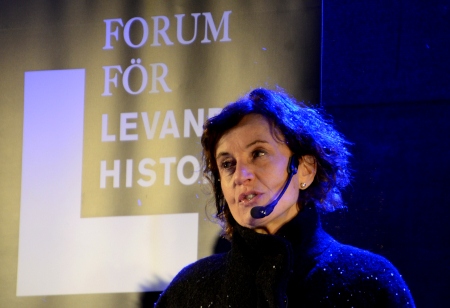 Ingrid Lomfors är överintendent på Forum för levande historia, som arrangerade manifestationen i Stockholm.