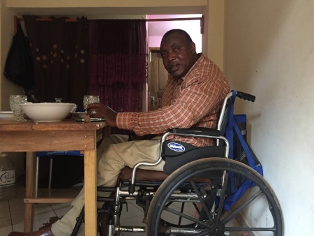 Richard Tambo är en av många personer som har flytt våldet i de engelsktalande regionerna i Kamerun.