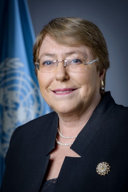 Michelle Bachelet.