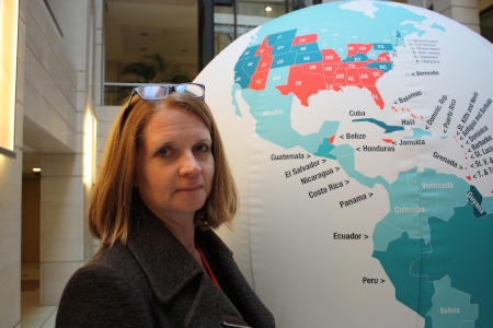 Fortfarande är det många delstater i USA som tillåter dödsstraff. Carleen Pickard var med och drev företaget Lushs anti-dödsstraffskampanj.