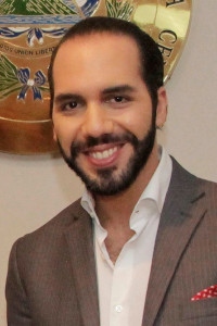 El Salvadors nye president Nayib Bukele.