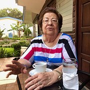 Vilma Nuñez, chef för CENIDH. Organisationen har stoppats av regimen från att verka och dess kontor  har attackerats och förstörts, men CENIDH fortsätter ändå att dokumentera övergrepp.