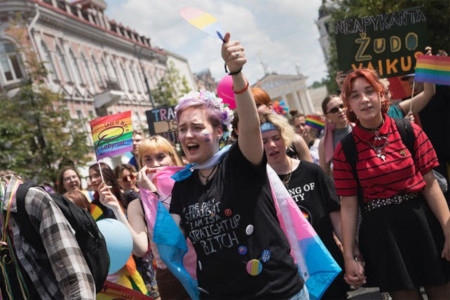 Baltic Pride i Vilnius blev en stor framgång när tusentals deltagare gick genom staden. 