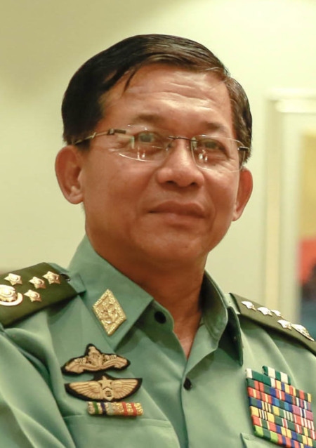 General Min Aung Hlaing.