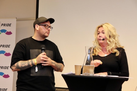 Edward Summanen och Lotta Halvardsson Ekdahl.