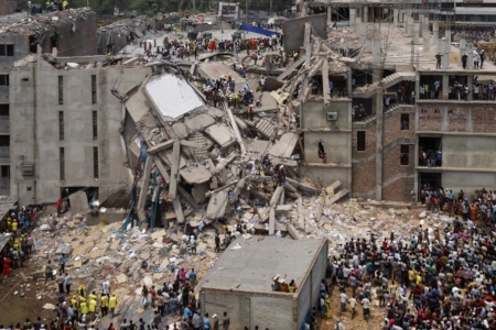 Över 1 130 personer dödades vid huskollapsen i Dhaka.