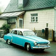 Familjen Strelzyks Wartburg.