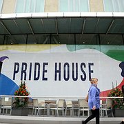 Årets Pride House arrangeras på Clarion Hotel på Södermalm.