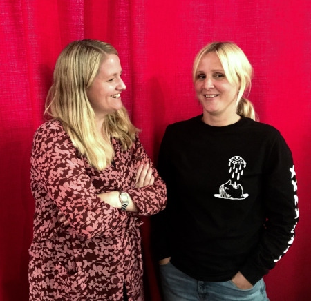 Ellen Fiske och Joanna Karlberg har gjort filmen "Josefin & Florin" som har svensk premiär 20 september. 