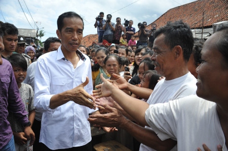 Joko ”Jokowi” Widodo var tidigare en populär guvernör i huvudstaden Jakarta. Han har sedan vunnit presidentvalen 2014 och 2019. 