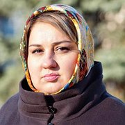Aktivisten Zarifa Sautieva sitter i häkte i Kabardinien-Balkariens huvudstad Naltjik sedan i juli. 