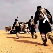 Propagandavideo från 2016 som visar jihadister från al-Qaida i islamiska Maghreb, AQIM. Dess gren i Sahara ingår sedan 2017 i JNIM.
