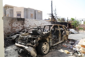Karim Kashout, 21, dödades den 15 juli 2019 i en flygattack från LNA air strike när han parkerade sin bil utanför familjens hem.
