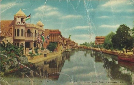 Fornstora dagar. Basra på vykort från 1920-talet.