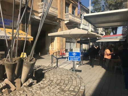 Checkpoint i Nicosia.