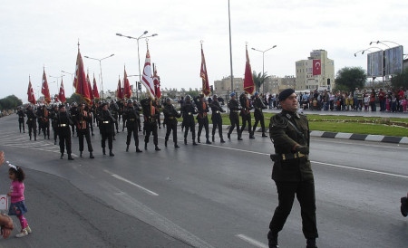  Nordcypern firar Republikens dag 15 november 2007 med en militärparad i norra Nicosia. 