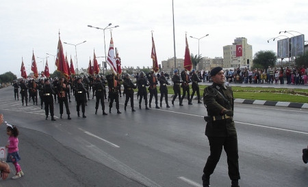 Nordcypern firar Republikens dag 15 november 2007 med en militärparad i norra Nicosia.