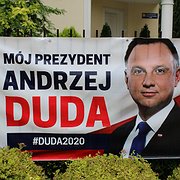 Andrzej Duda ställer upp för omval i valet om vem som kommer att bli Polens president i ytterligare fem år. Andrzej Duda ställer upp för omval i valet om vem som kommer att bli Polens president i ytterligare fem år.