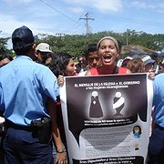 Kvinnoorganisationer protesterade redan 2006 mot att abort skulle totalförbjudas i Nicaragua. 
