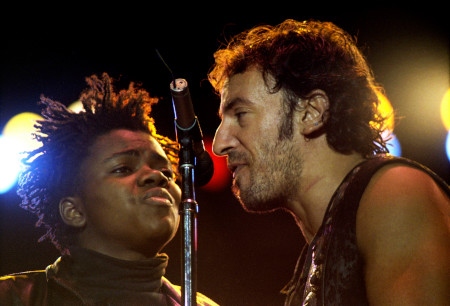 Tracy Chapman och Bruce Springsteen.