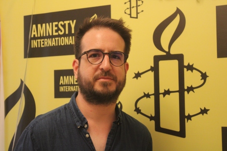 Áron Demeter är programchef på Amnesty International-Ungern.
