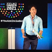 Karl Yves Vallin från RFSL Newcomers i Malmö. 