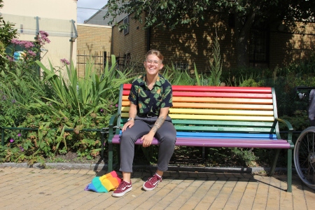  "Det är bara en härlig tid" säger Frida Nilsson om årets World Pride.