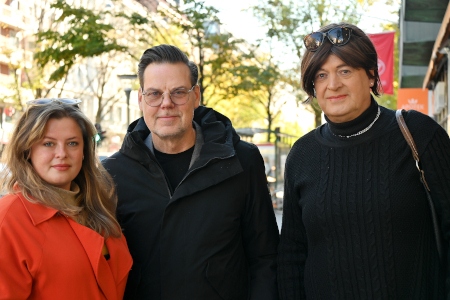 Amanda Erixon Ekelund och Stefan Berg har gjort filmen ”Marisol” om Fredrik Ekelund/Marisol (till höger).