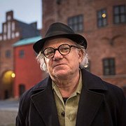 Intresset var stort för boklanseringen på Malmö Museer den 16 november. Här är Hans Jonsson vid Malmöhus slott.