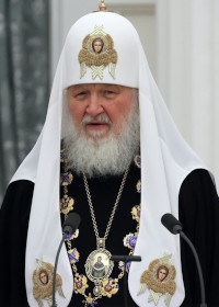 Den rysk-ortodoxe patriarken Kirill vill inte ha Prideparader.