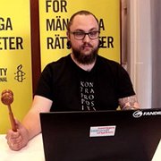  Tjarls Metzmaa, ordförande för årsmötet.