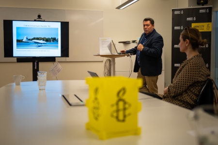 Azad Heyderi är tidigare Sverigerepresentant för det kurdiska självstyret i nordöstra Syrien.