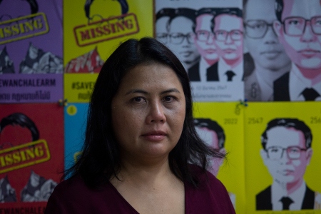 Piyanut Kotsan, chef för Amnesty International Thailand, känner oro för sina kollegor och organisationens framtid.
