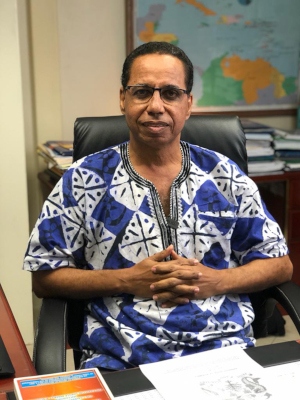 David Comissiong, Barbados CARICOM-ambassadör.
