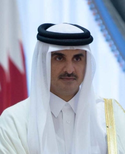 Shejk Tamim bin Hamad Al Thani styr Qatar sedan 2013 då fadern abdikerade.