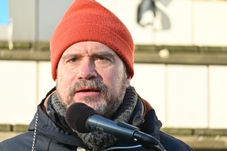 Erik Halkjaer, ordförande för Reportrar utan gränser.