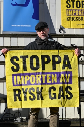 Rolf Lindahl från Greenpeace.