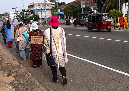 ”Batticaloa Justice Walk” har pågått varje dag sedan april 2022.