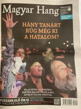 Magyar Hang rapporterar från de många lärarstrejkerna i Ungern, inte minst i Budapest. Något de Orbán-vänliga medierna oftast undviker.