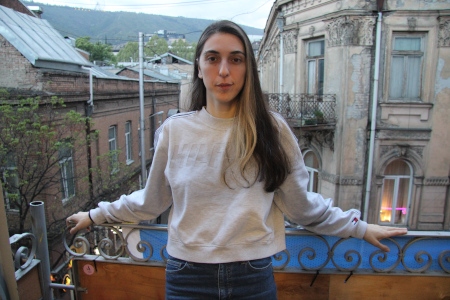 Mariam Kvaratskhelia är medgrundare och ordförande för Tbilisi Pride.