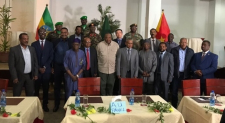En delegation från Afrikanska unionen kom i december 2022 till Tigrays huvudstad Mekelle. Delegationen leddes av AU:s speciella sändebud, Nigerias tidigare president Olusegun Obasanjo.